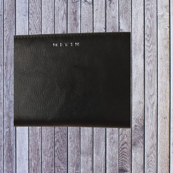 Miyin Women's Wristlet Wallet Zip Around Card Case 8 x 5 Inch Classic - Picture 3 of 5